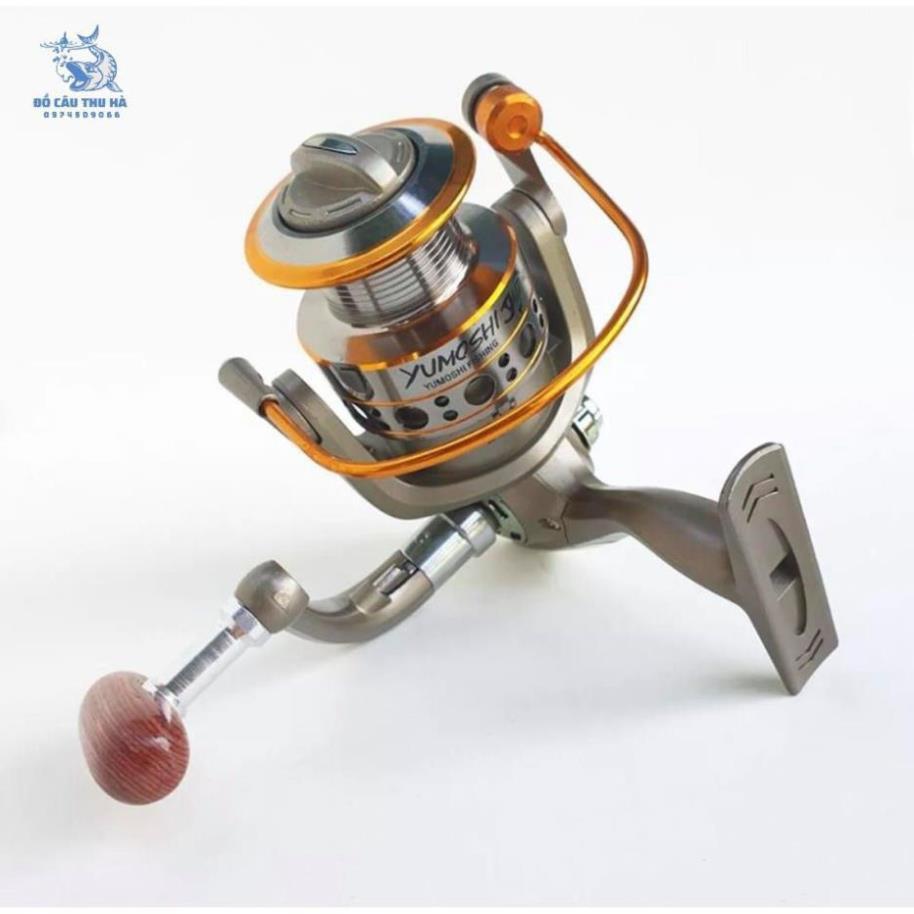 Máy Câu Cá Yumoshi LC, Shimano, Máy Full Kim Loại Đủ size :3000, 4000, 5000, 6000, 7000