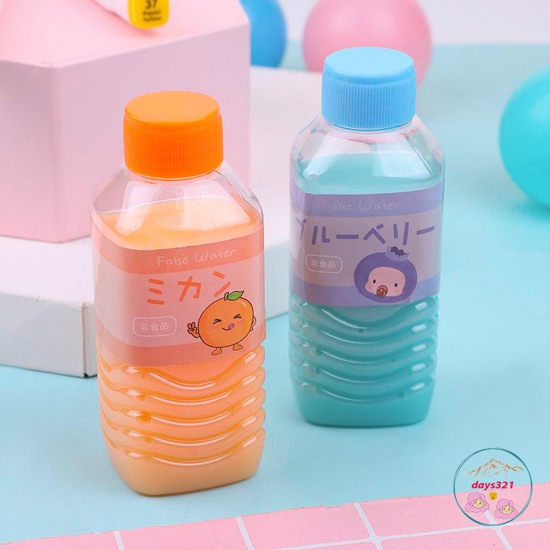 Slime CHAI NƯỚC NGỌT MÀU THẠCH 10 màu cực đẹp Đồ chơi hũ slam chất nhờn ma quái squishy