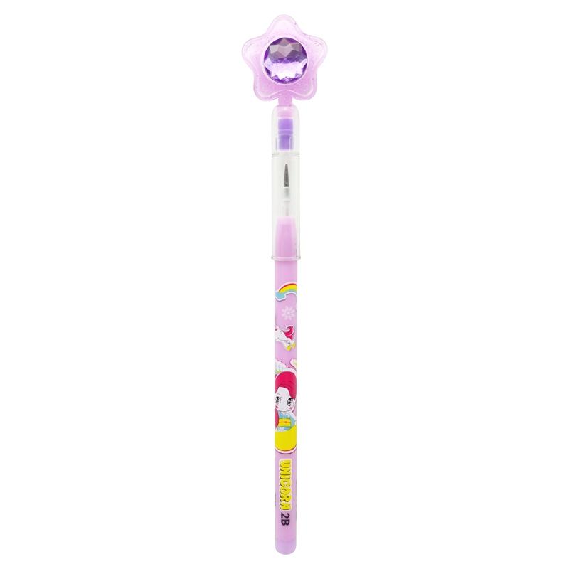 Bút Chì Khúc 2B Unicorn - Smart Kids PC18