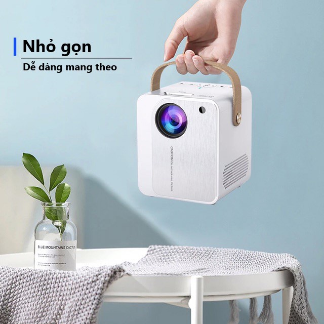 Máy Chiếu Mini Android LED Y9 CP350 Smart Projector