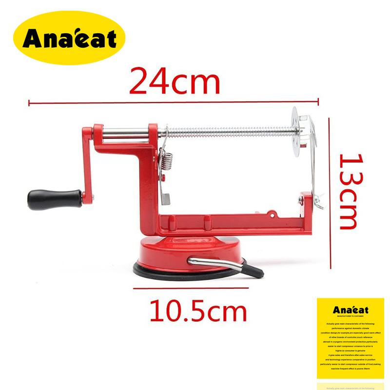 Máy Cắt Khoai Tây Lốc Xoáy ANAEAT Bằng Thép Không Gỉ Đa Năng