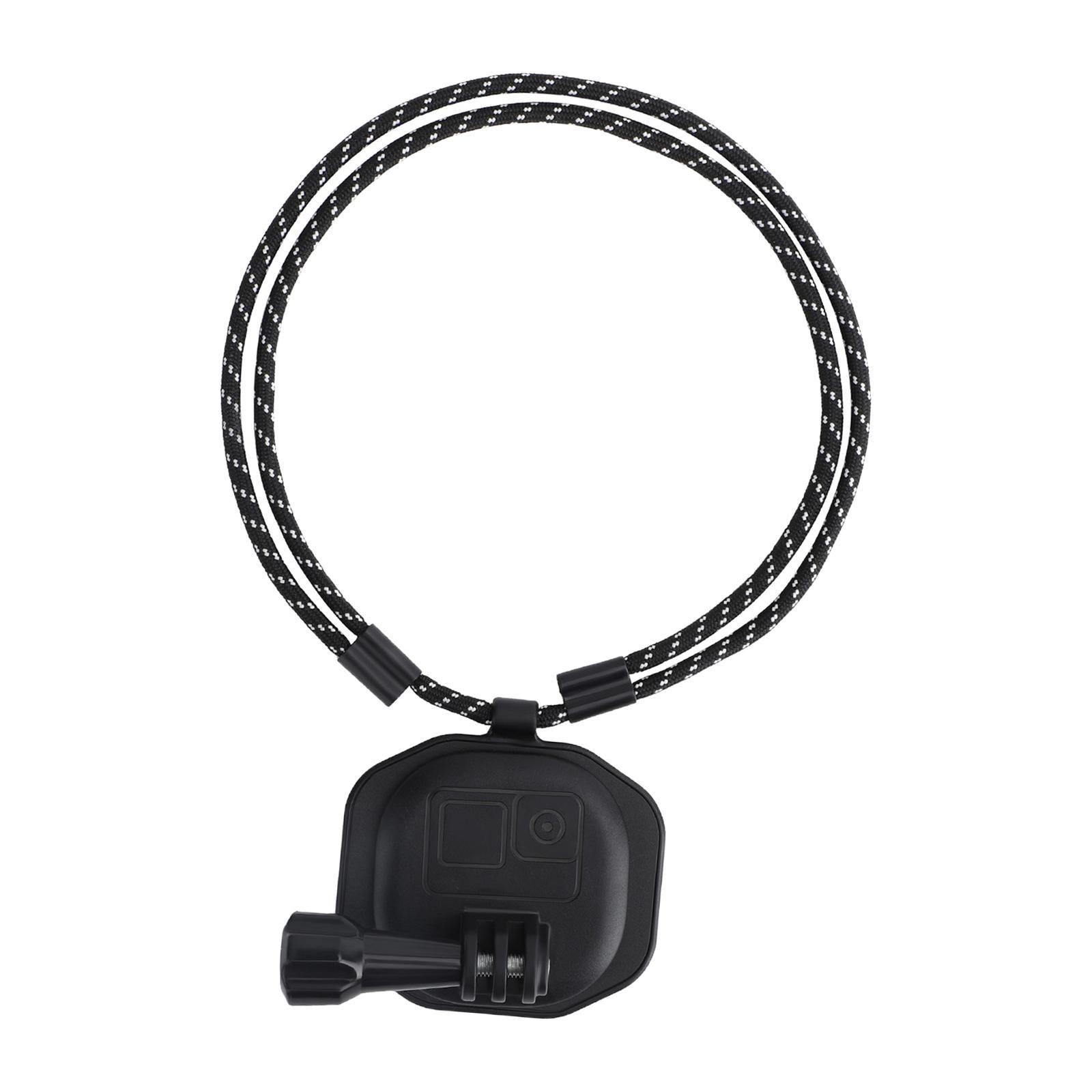 POV Neck Selfie Holder with Adjustable Lanyard for Sports Camera