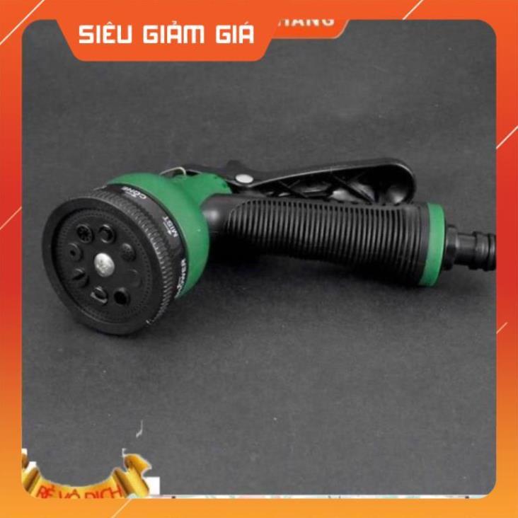 Vòi xịt rửa xe,Vòi phun nước tưới cây tăng áp thông minh 8 chế độ 815498
