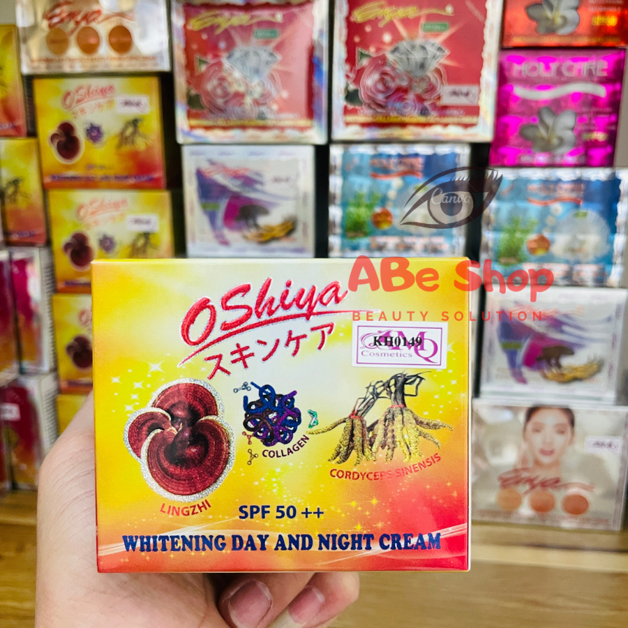 KEM OSHIYA ĐÔNG TRÙNG HẠ THẢO - COLLAGEN - LINH CHI 20G
