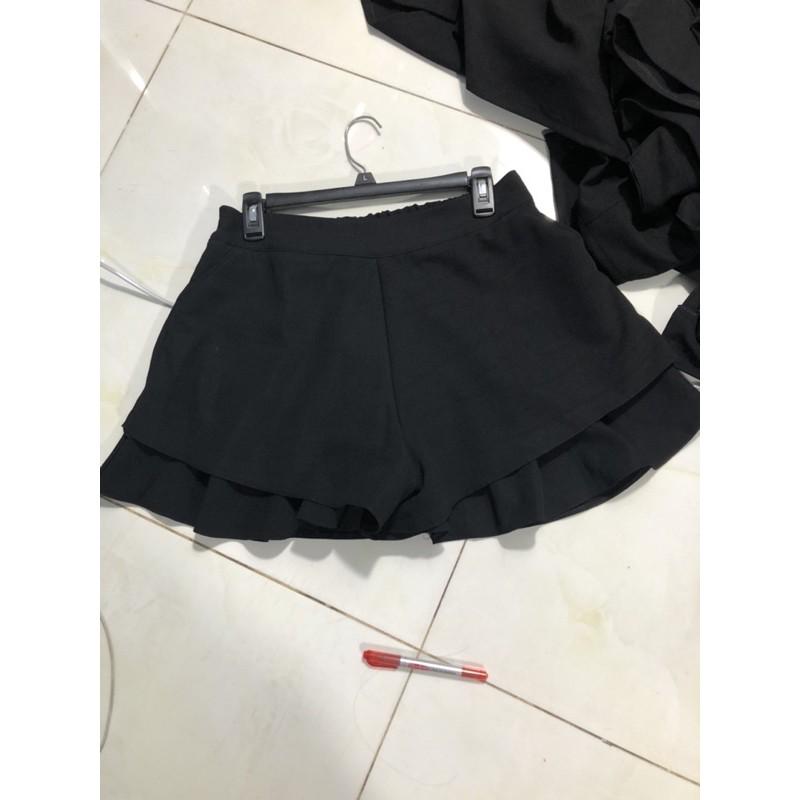 Quần short giả váy 2 tầng