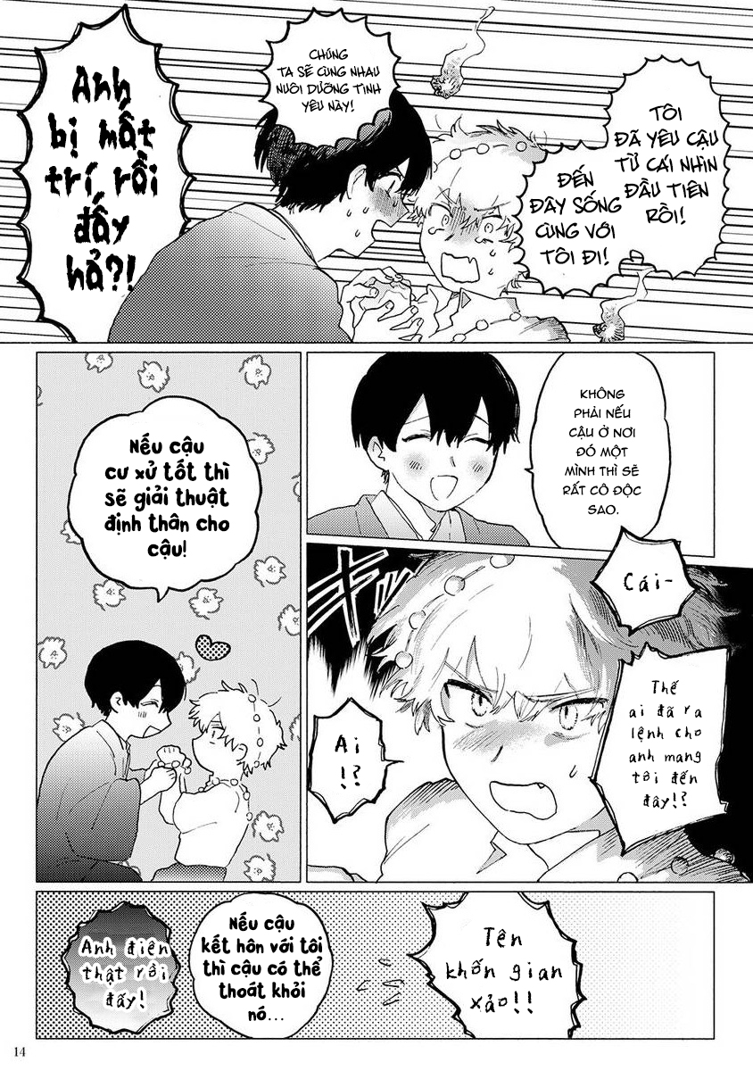 tình yêu lãng mạn với ngôi nhà ma ám chapter 1 14