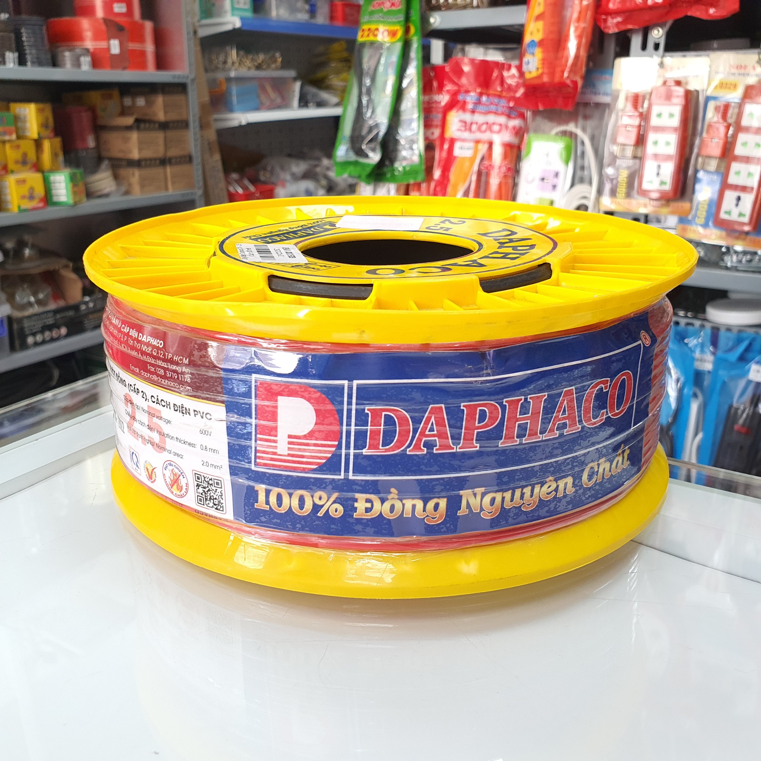 Dây điện Daphaco CV 1.0, CV 2.0, CV 3.5 Cáp điện lực hạ thế
