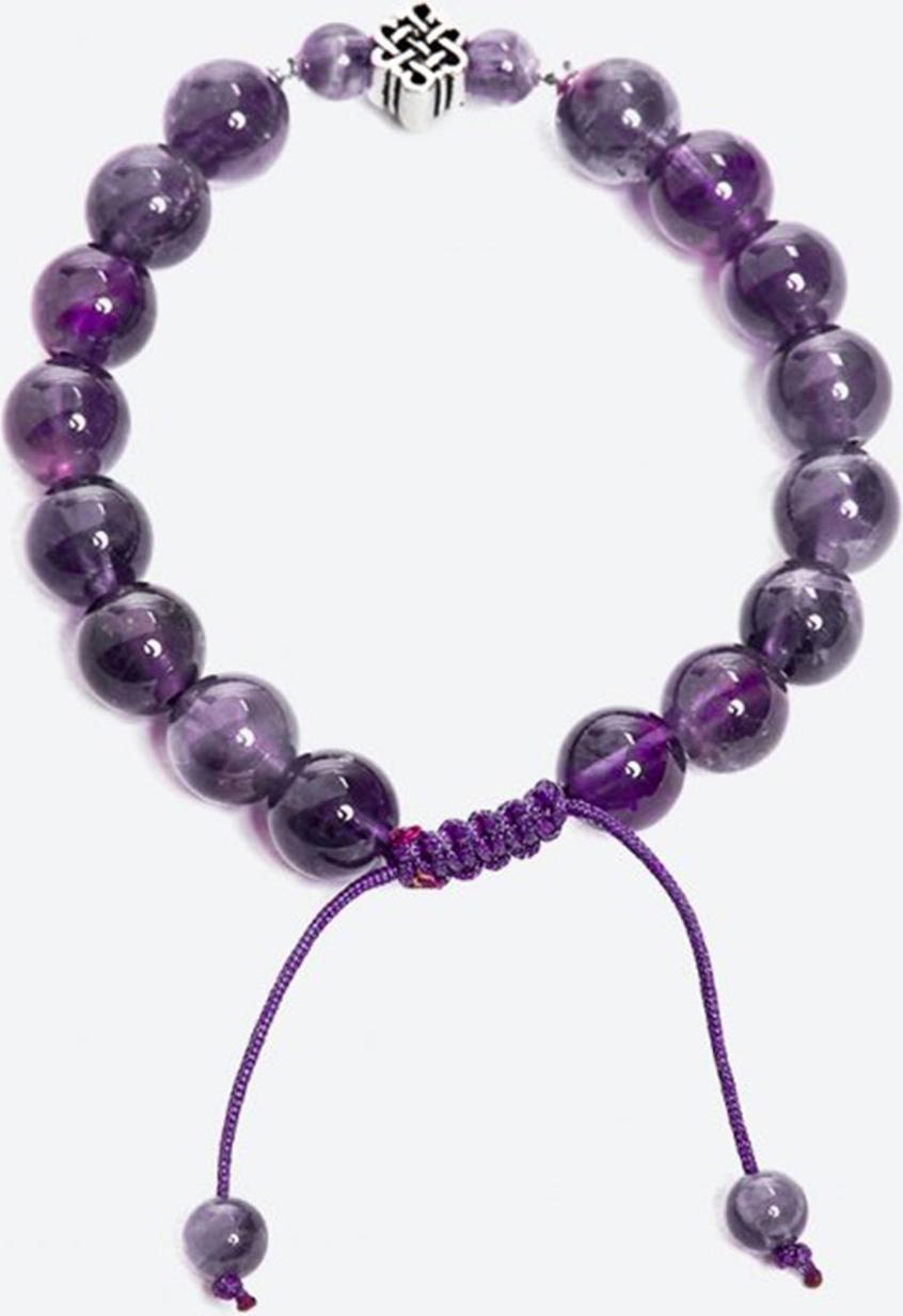 Vòng tay đá thiên nhiên mix charm đồng tâm bạc kết dây - Ngọc Quý Gemstones