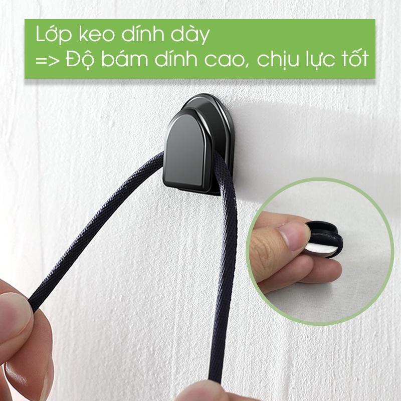 Móc treo đồ ô tô, xe hơi dính chắc chắn, nhỏ gọn tiện lợi
