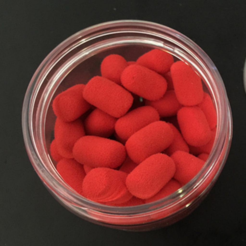 3-6pack 15pcs Smell Carp Fishing Bait Boilies Eggs Floating Ball Beads Feeder