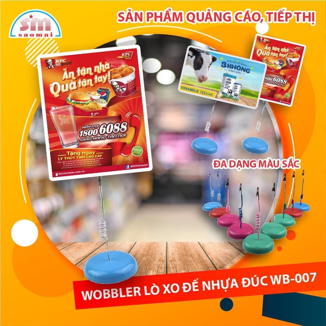 Wobbler lò xo đế nhựa đúc WB-007