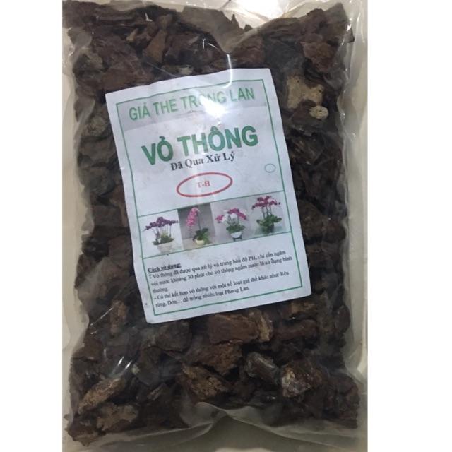 Vỏ Thông Newzilan size 3,4 Đã Qua Xử Lý - Giá Thể Trồng Phong Lan - Vỏ Thông Trồng Lan - Vật Dụng Trồng Cây Lan
