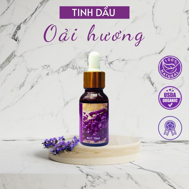 Tinh Dầu Thiên Nhiên Nguyên Chất Oải Hương Combo 10 Chai Tặng Máy Phun Sương Mini Tinh Dầu Thơm Phòng Khử Khuẩn