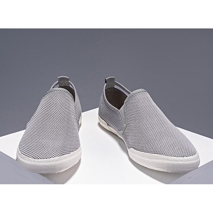 Giày lười nam - Slip on nam vải - Mã LY89