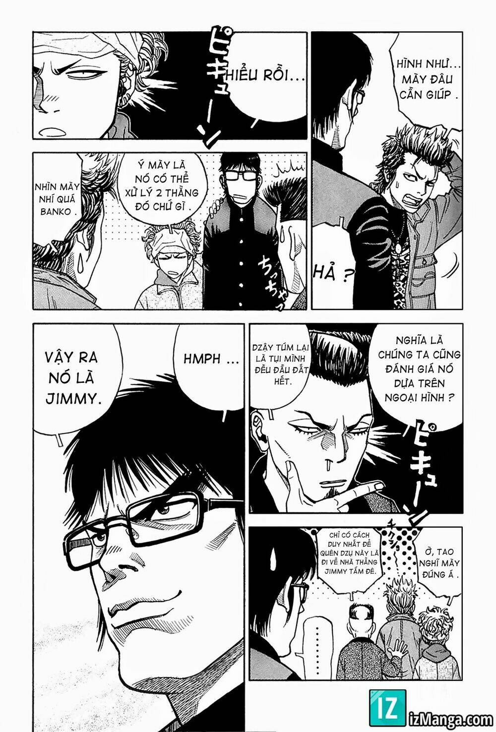 gang king-băng đảng học đường chapter 12 8