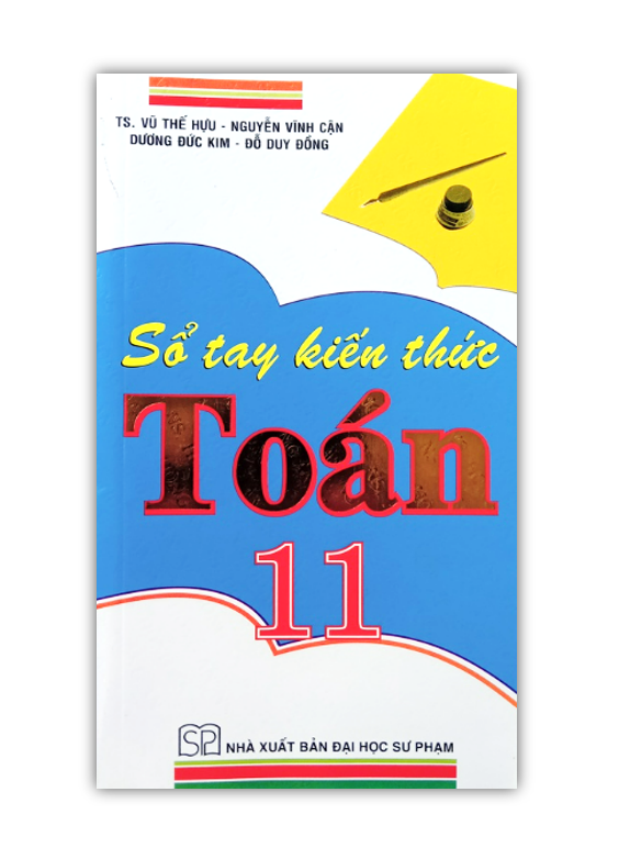 Sách Sổ tay kiến thức Toán 11