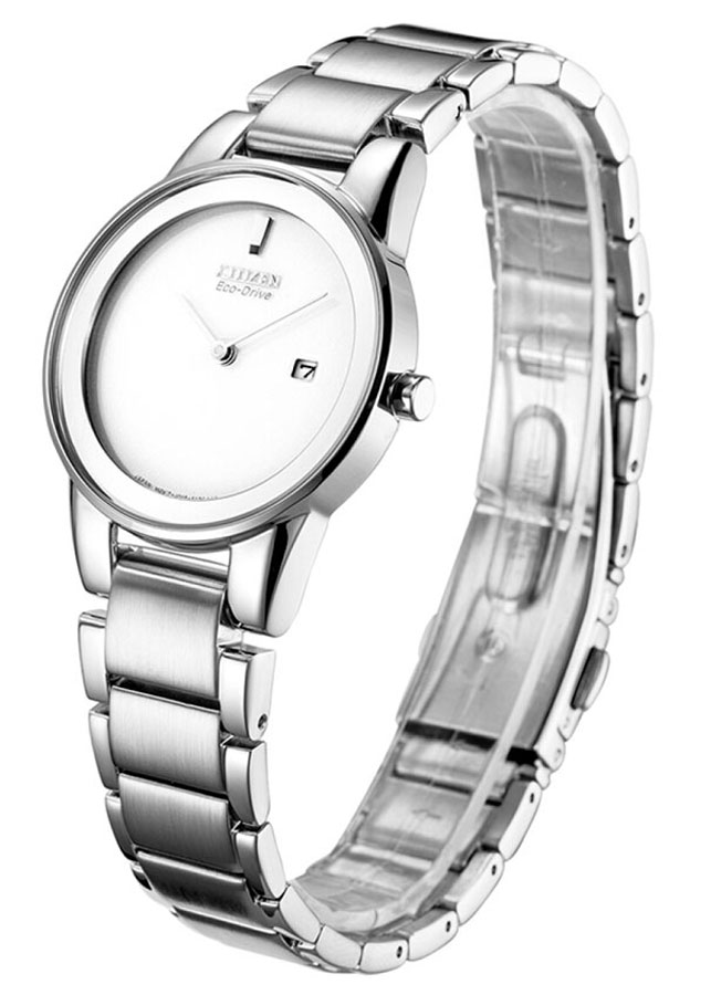 Đồng Hồ Nữ Citizen Dây Thép Không Gỉ GA1050-51A - Mặt Trắng