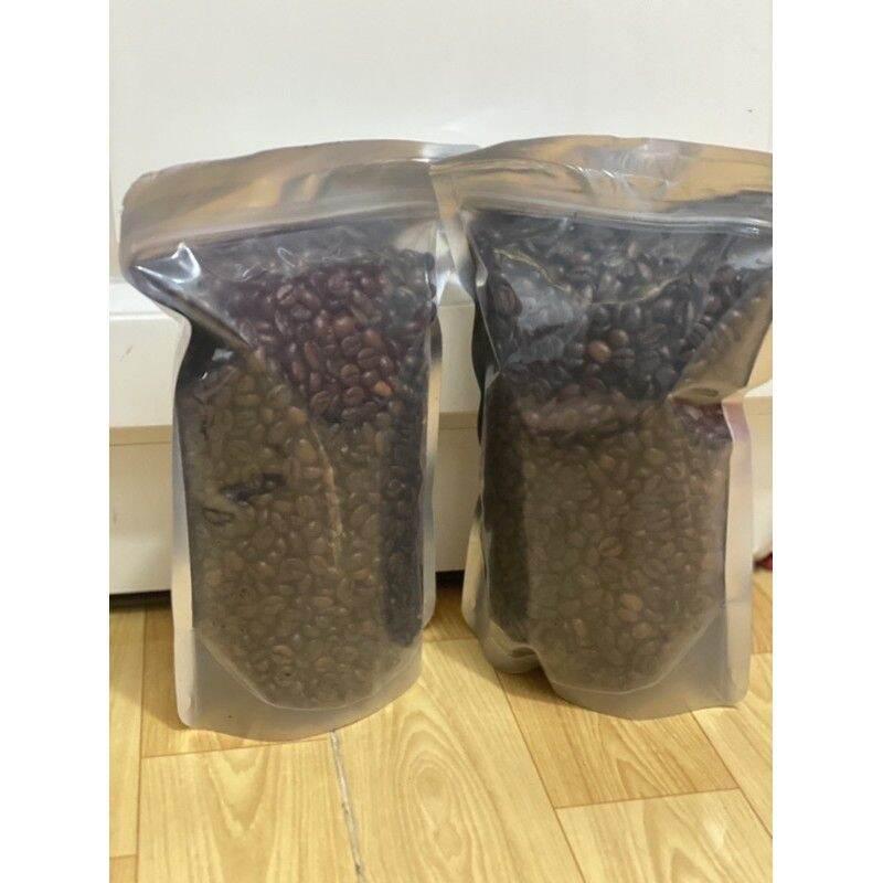 Combo 1kg cà phê chồn rang mộc nguyên hạt thơm ngon đặc biệt vùng đất tây nguyên