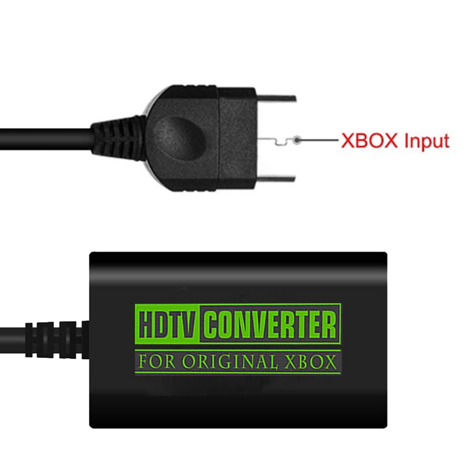 Xbox to HDMI Adapter Converter, Male to HDMI Female Adapter,Short Cable Game Digital Video Component Xbox Console for TV Projector
