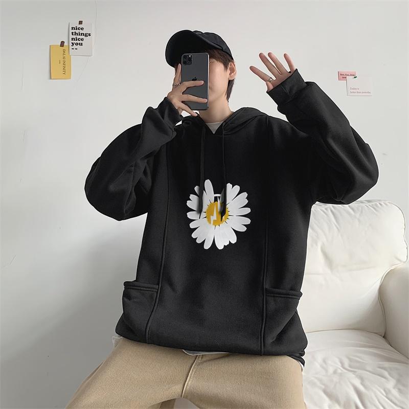Áo Hoodie Tay Dài Thời Trang Phong Cách Hàn Quốc Cho Nam 3 Màu M-2Xl
