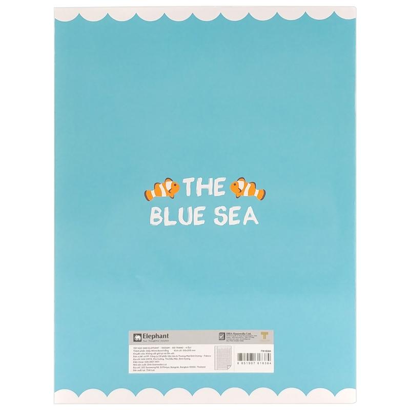 Tập Học Sinh 4 Ô Ly 100 Trang 100gsm White - Elephant FI618384 (Mẫu Màu Giao Ngẫu Nhiên)