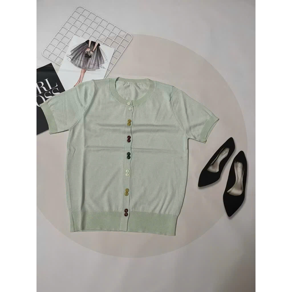 Áo len mongtoghi QC,áo len dệt kim nữ hàng thanh lý mới họa tiết trẻ trung size 50-58,60kg