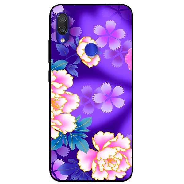 Ốp lưng dành cho Xiaomi Redmi Note 7 - Hoa Ánh Tím