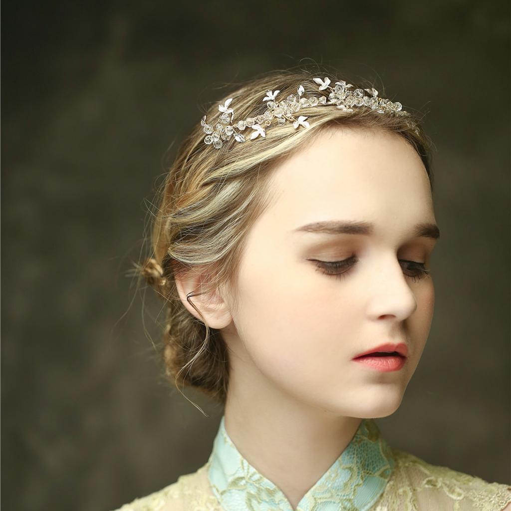 Wedding Bridal Tiara Headband Crystal Rhinestone Hair Accessories