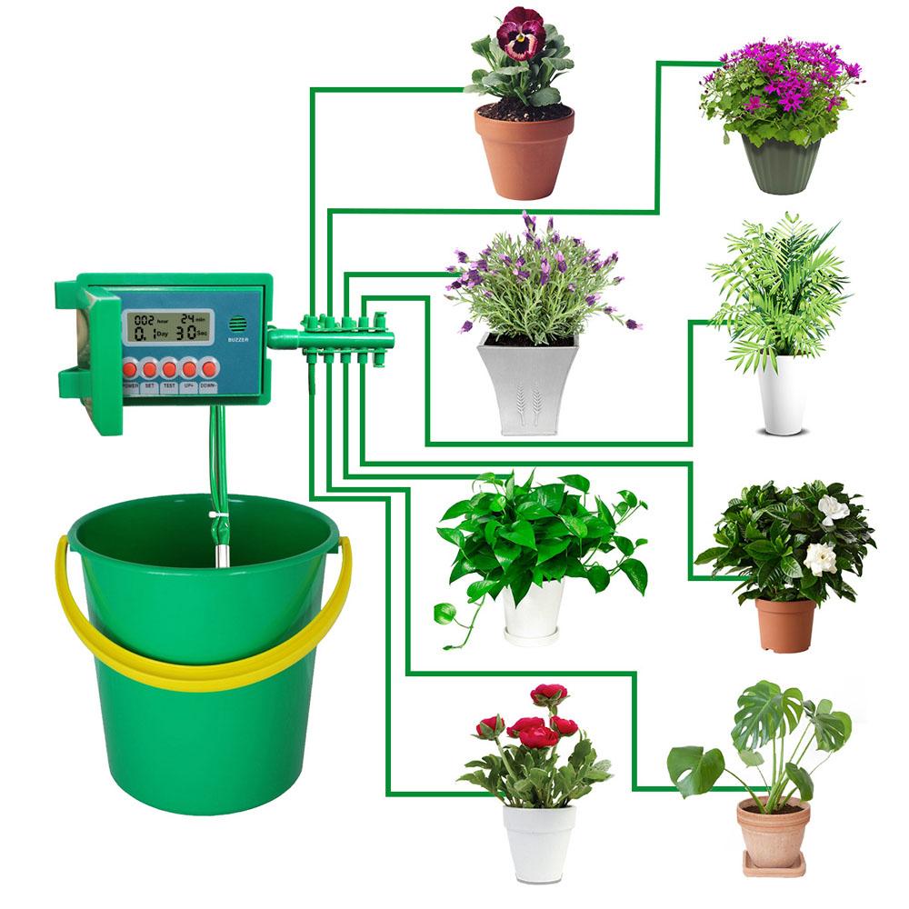 YL22018 Digital LCD Display Water Timer Electronic Ball-Valve Intelligent Drip Irrigation Controller for Automatic