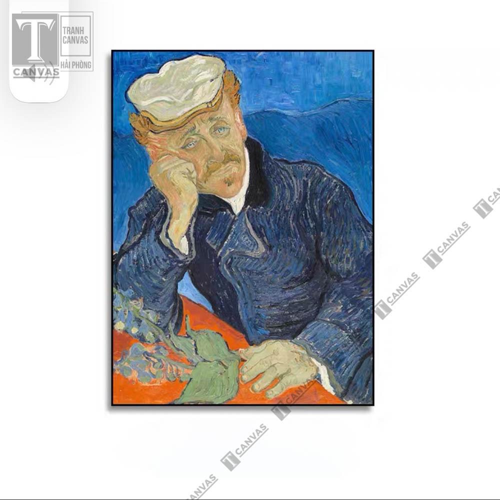 Tranh canvas tràn viền treo tường hiện đại nghệ thuật, tranh sơn dầu những bức họa nổi tiếng CD01-11