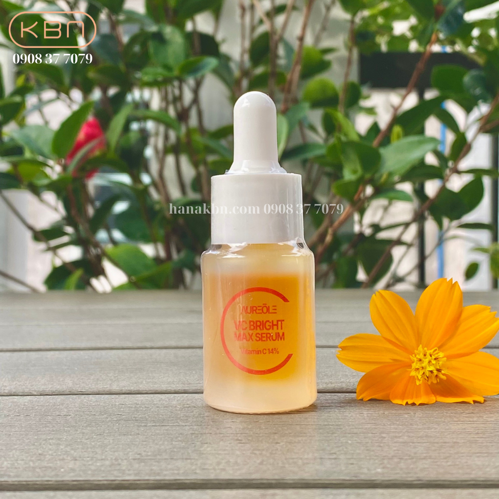 Bộ 4 Chai Serum Vitamin C - VC BRITGH MAX SERUM - Làm Sáng Da, Dưỡng Da, Mờ Thâm, Mờ Nếp Nhăn (Hàng Chính Hãng)