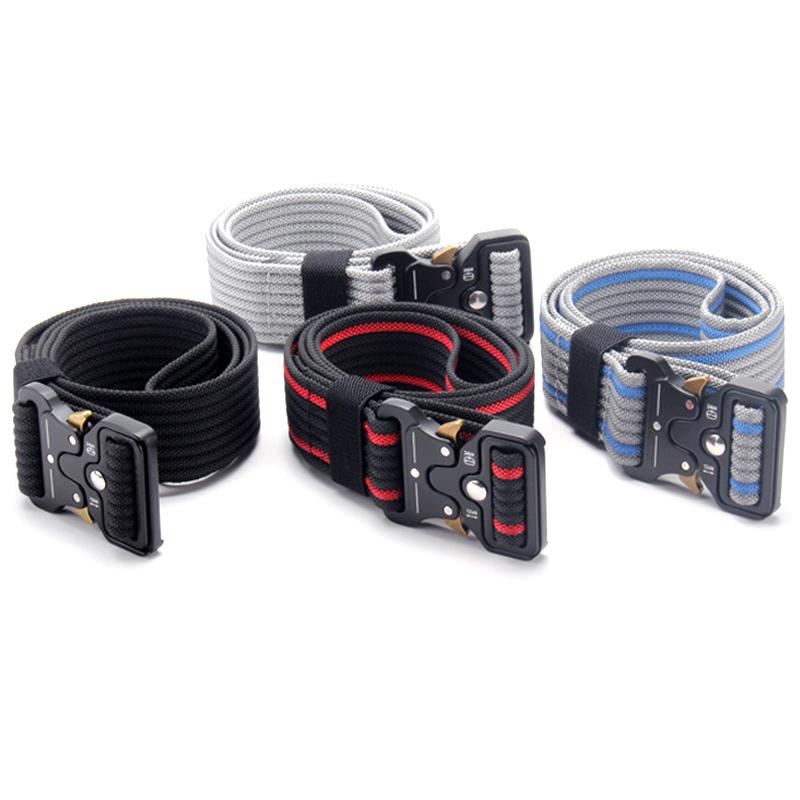 Nhiều Màu Đai Nylon Nam Chiến Thuật Quân Đội Dây Molle Quân Đội SWAT Chiến Đấu Thắt Lưng Gõ Tắt Sống Còn Eo Chiến Thuật Gear Trang Sức Giọt