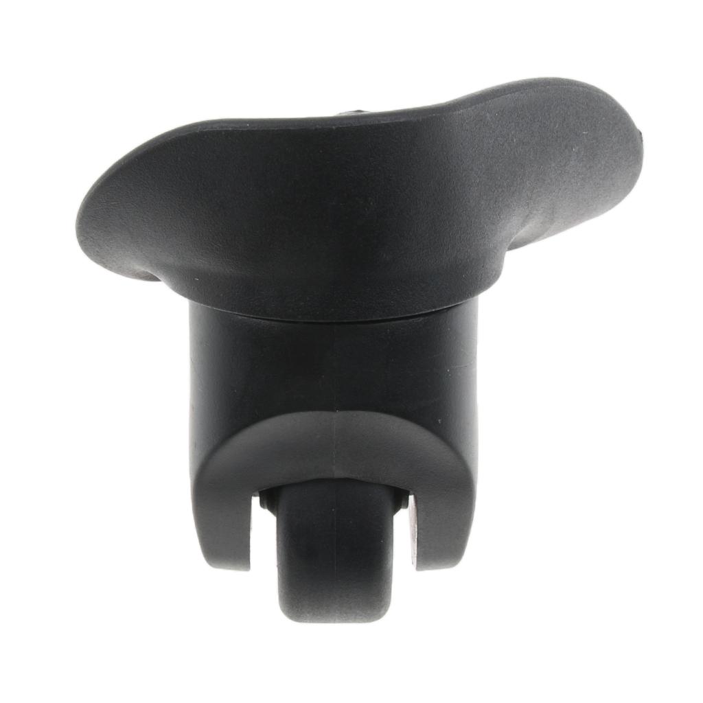 2 Pieces/Set Swivel Mute Wheels for Replacement Luggage Casters DIY Black