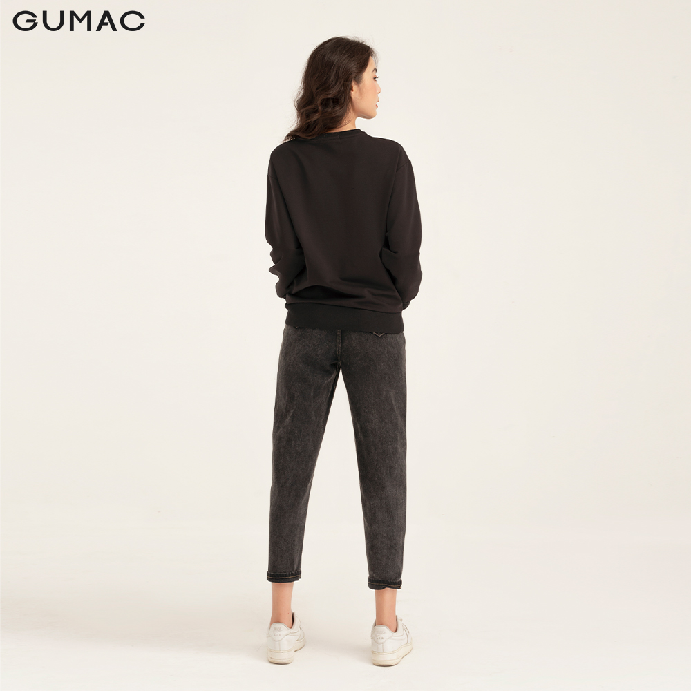 Áo Sweater in vai GUMAC ATB1140