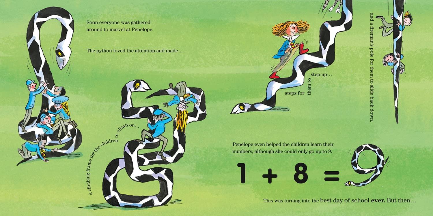 Sách ngoại văn: There’s A Snake In My School!