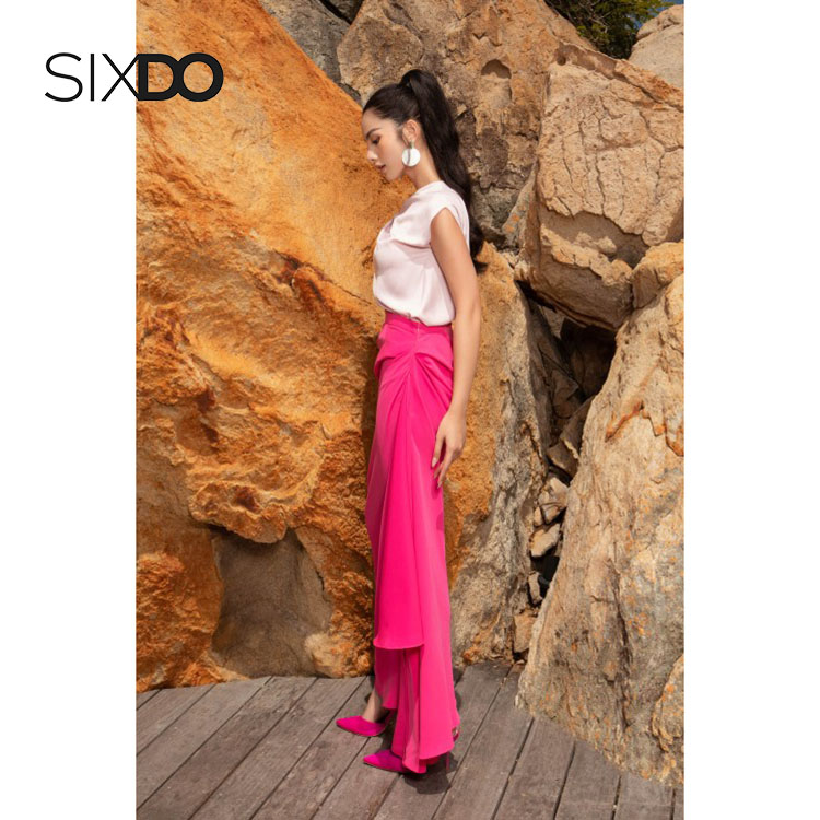 Áo lụa kiểu nữ sang trọng SIXDO