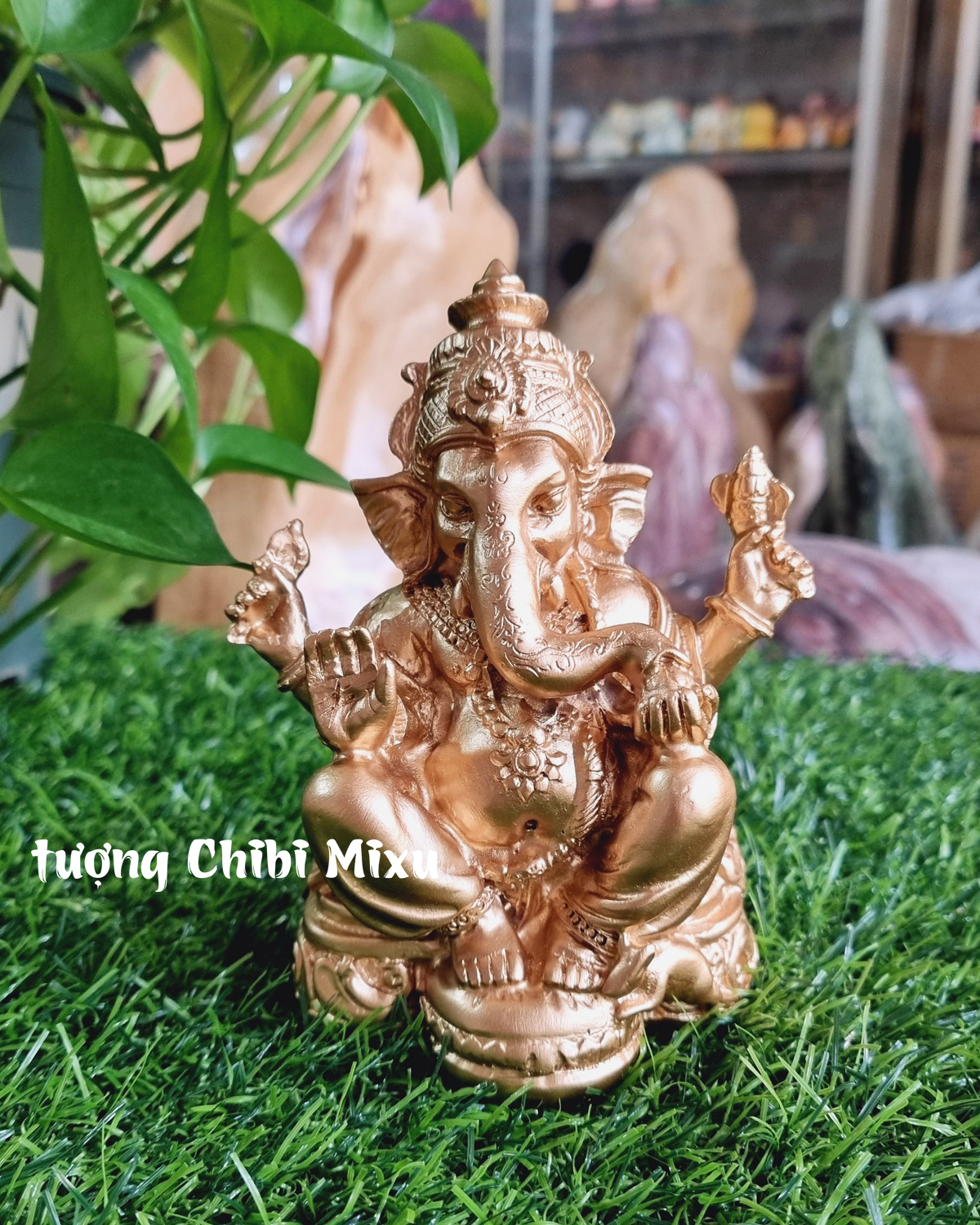 Tượng Voi Thần Ganesha 13cm/16cm