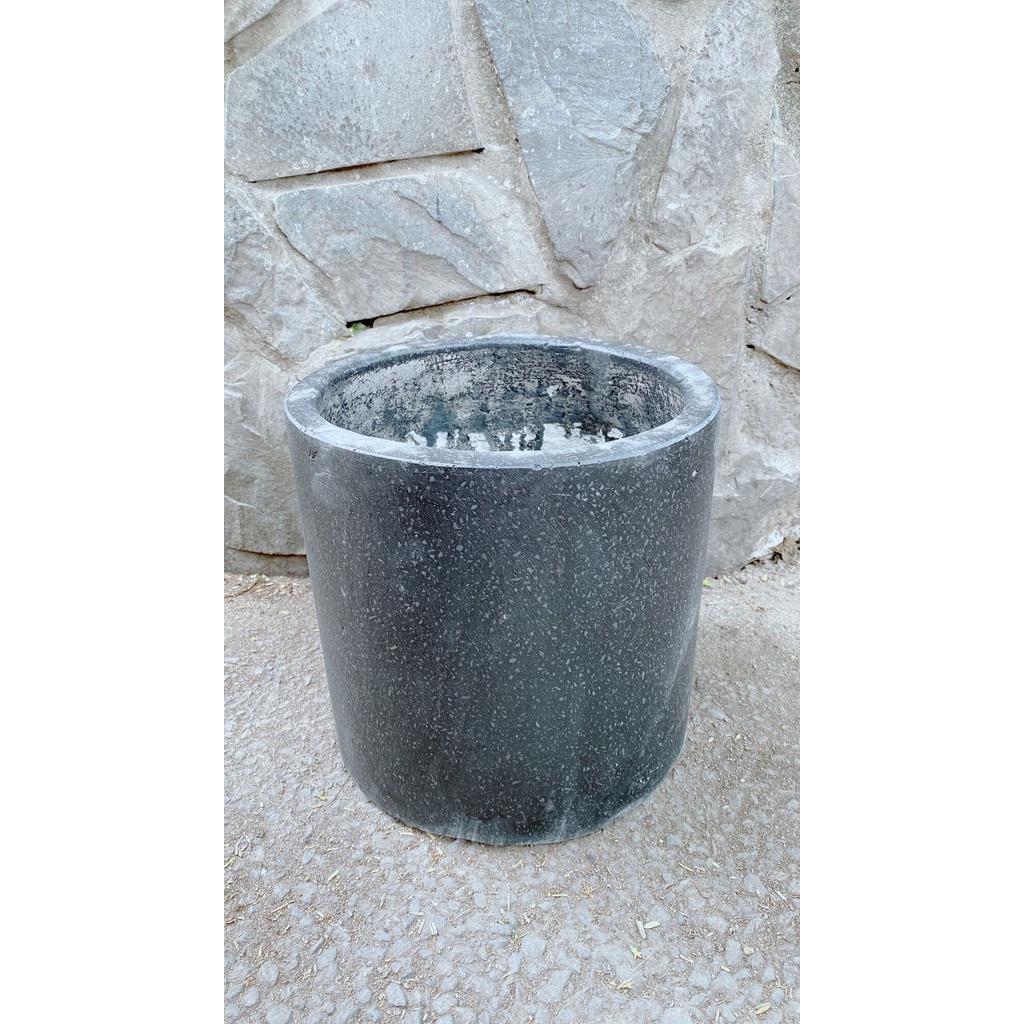 Chậu Xi Măng Trồng Cây 25*25cm