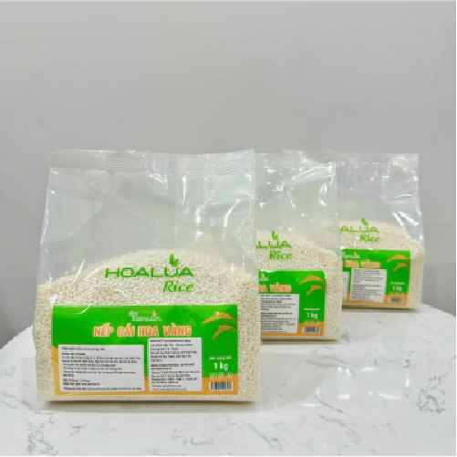 [Tặng 1Kg Nếp Cái Hoa Vàng] COMBO 10kg Gạo Hoa Lúa Trắng (Túi 2kg) - Dẻo vừa, mềm cơm, thơm nhẹ (Tổng 11Kg)