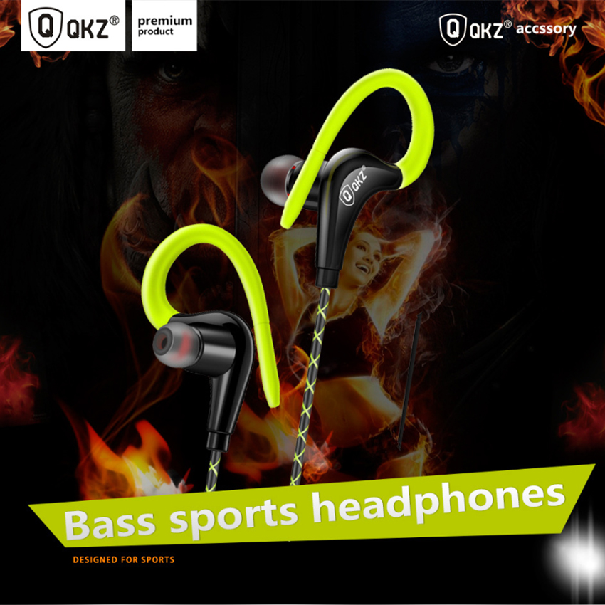 Tai Nghe Thể Thao On-ear QKZ DM500 Earhook Sport (dây móc trên vành tai) - Hàng chính hãng