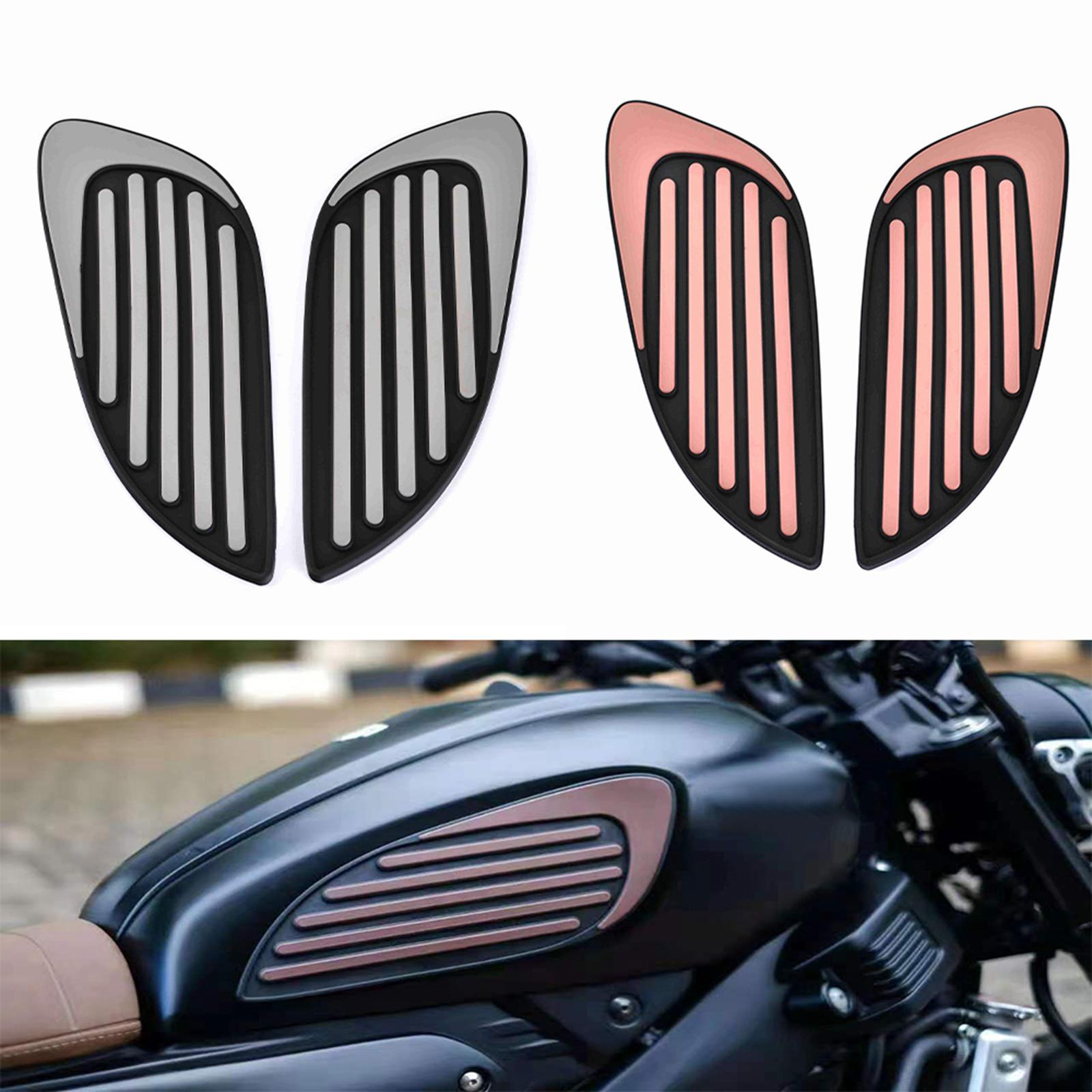 Fuel Tank Sticker Knee Pads Decal Accessories for  XSR155 Models Black