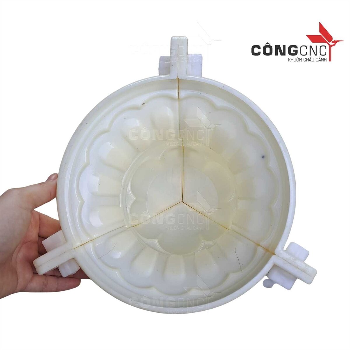 Khuôn Đôn Chậu Cảnh ABS, Khuôn Đôn Kê Chậu Hình Nấm