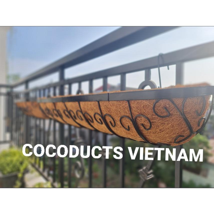 Giỏ treo ban công bán nguyệt