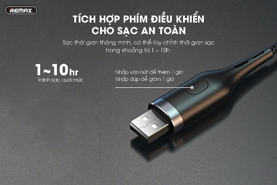 Cáp Sạc Nhanh REMAX RC-096I, Công Suất Sạc 18W - Hàng Chính Hãng