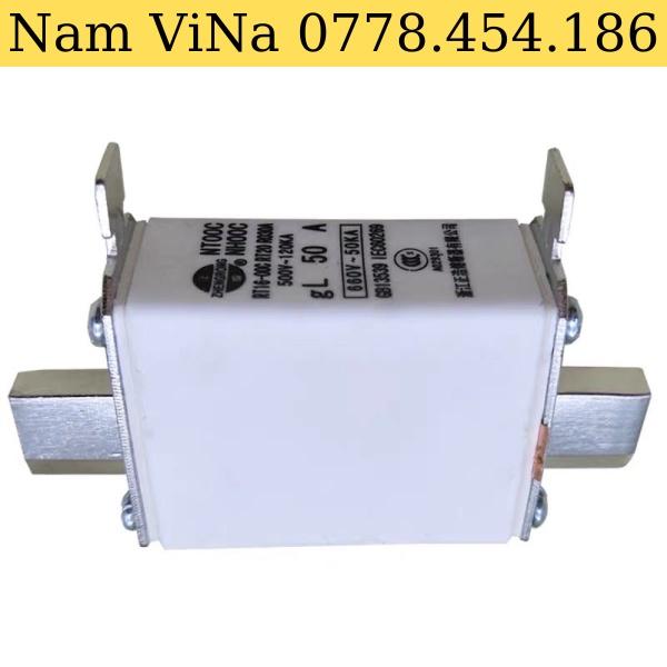 Bộ 3 Cầu chì Zhengrong NT00C RT16-00C gL 25A-160A, 500V~120kA