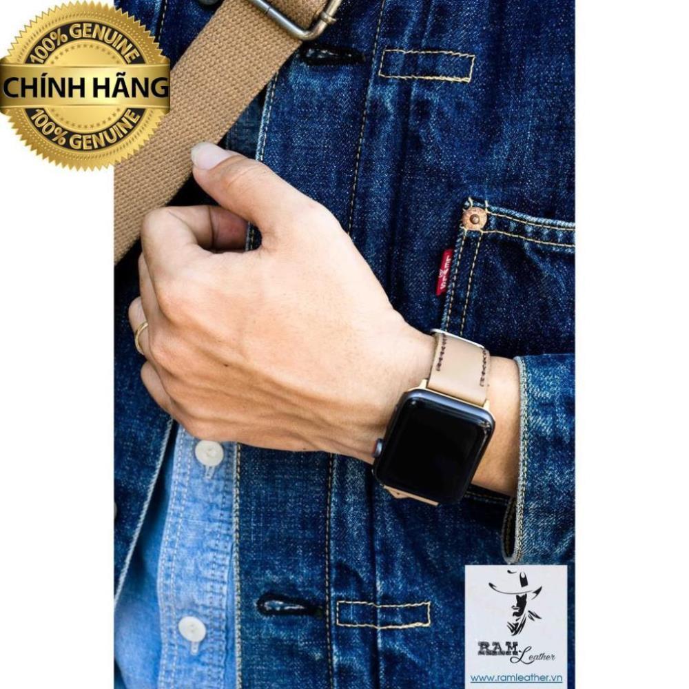 DÂY ĐỒNG HỒ DA BÒ THẬT - RAM LEATHER CHÍNH HÃNG