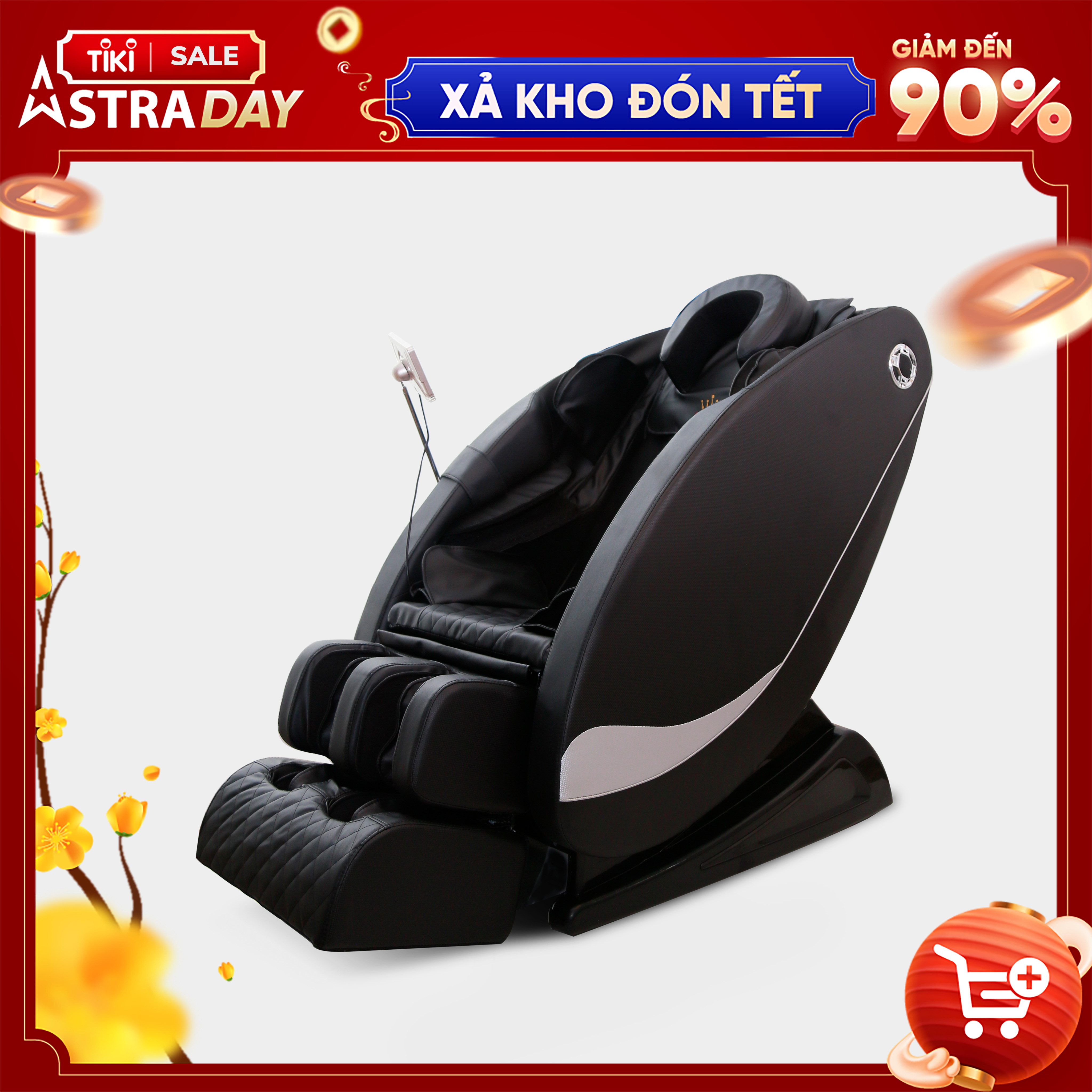 GHẾ MASSAGE TOÀN THÂN CÔNG NGHỆ NHẬT BẢN QUEEN CROWN QC-5S