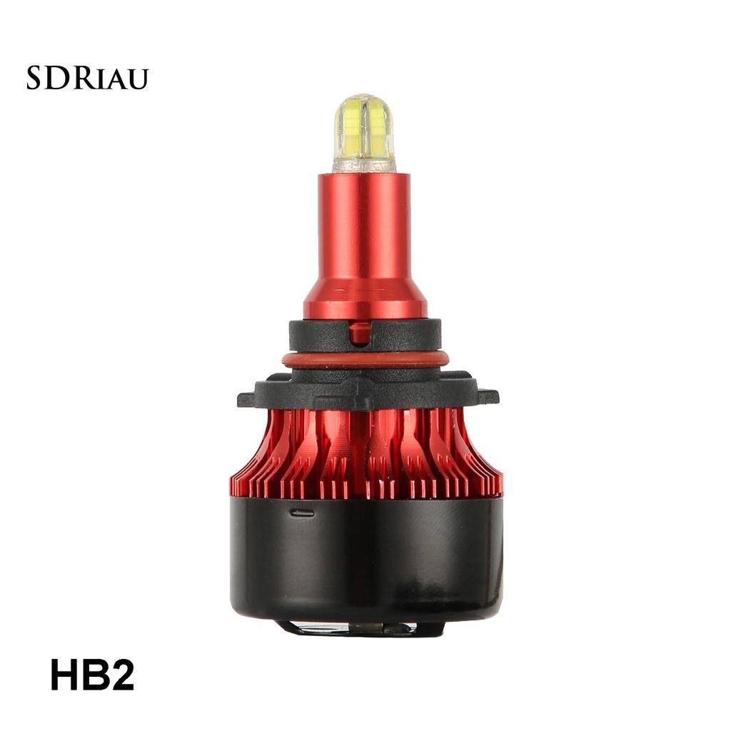 2 Đèn Pha Led 6500k Xqcdx H4 / Hb2 / 9003 Cho Xe Hơi