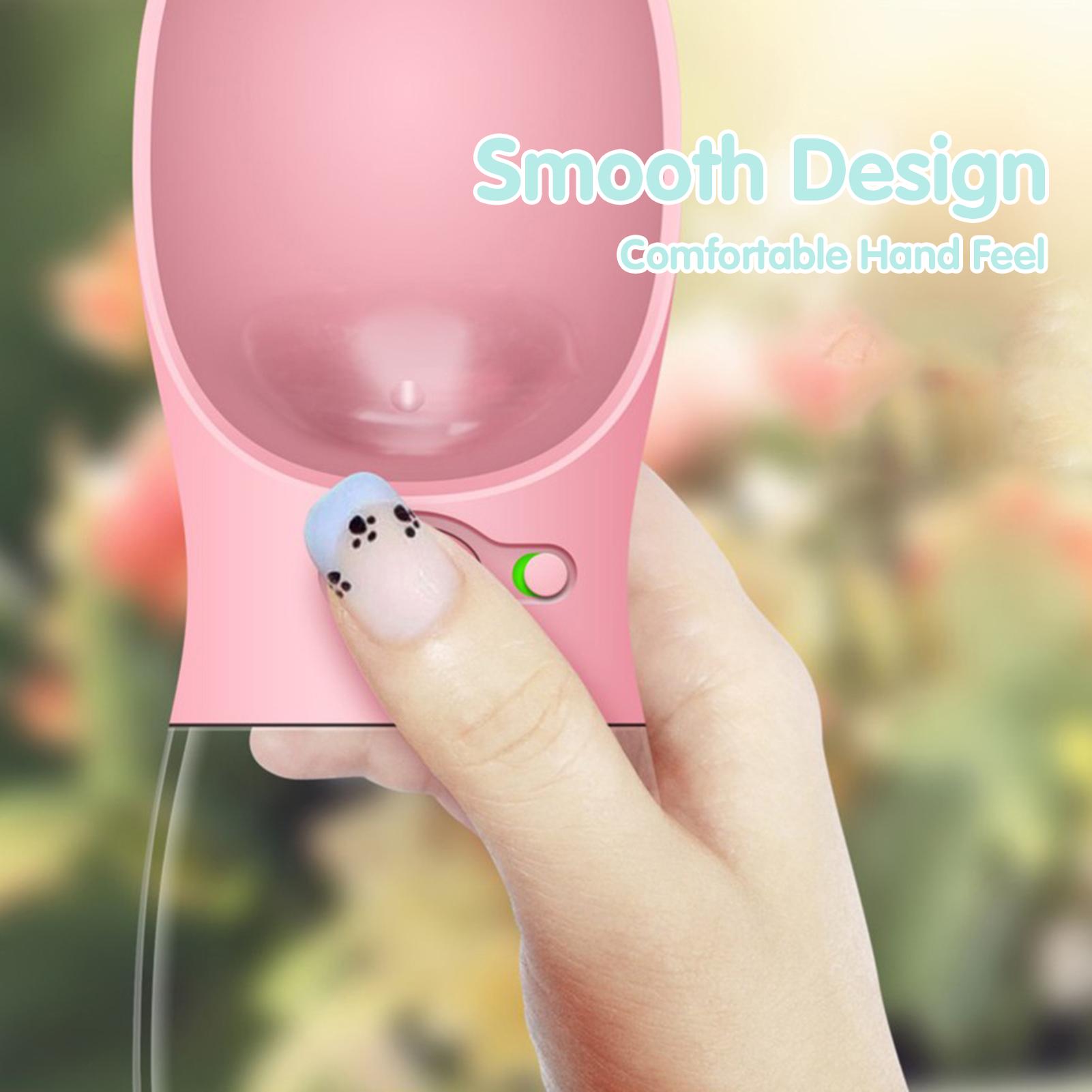 Máy Lọc Nước Di Động Cho Thú Cưng Với Khay Đựng Thức Ăn Để Đi Bộ Ngoài Trời