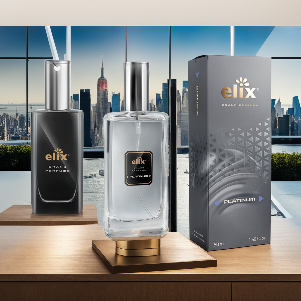 Nước hoa xịt ô tô Grand Perfume Elix 50ml - Hương Platinum (Sang trọng - Thơm mát) - Nhập khẩu chính hãng Ba Lan hương thơm dịu nhẹ tự nhiên